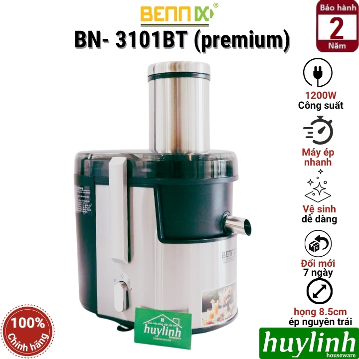 Máy ép trái cây Bennix BN-3101BT Premium