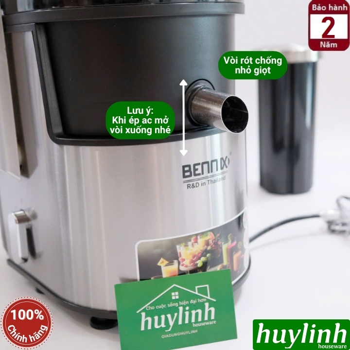Máy ép trái cây Bennix BN-3101BT Premium 6