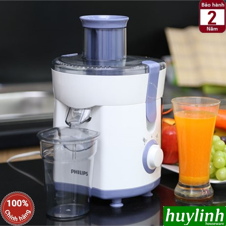 Máy ép trái cây nhanh Philips HR1811 - 300W - phù hợp gia đình và quán nước ép nhỏ 3