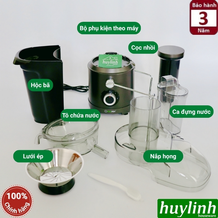 Máy ép trái cây Nhanh Promix PFJ-07 - 1000W - mẫu mới 2025 cải tiến 3
