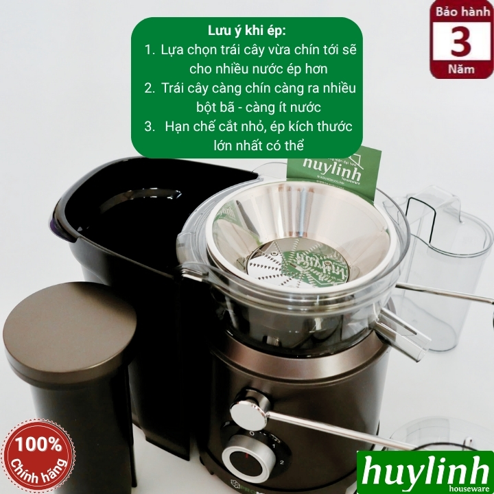 Máy ép trái cây Nhanh Promix PFJ-07 - 1000W - mẫu mới 2025 cải tiến 5