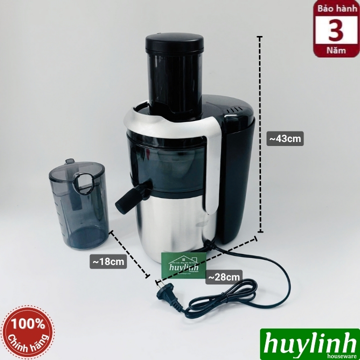 Máy ép nhanh thế hệ mới Promix PFJ-12 - 1200W - Lưới ép trái cây mịn hơn 0.3mm 2