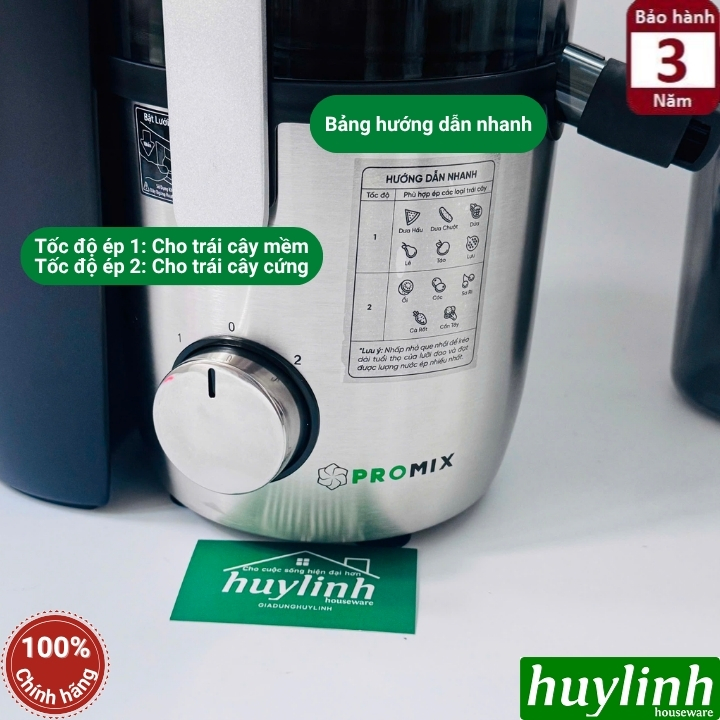 Máy ép nhanh thế hệ mới Promix PFJ-12 - 1200W - Lưới ép trái cây mịn hơn 0.3mm 5
