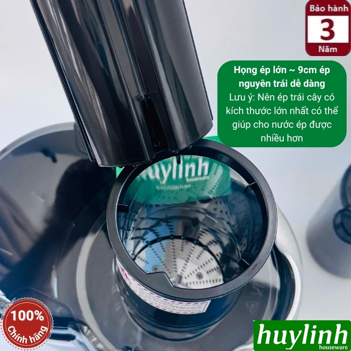 Máy ép nhanh thế hệ mới Promix PFJ-12 - 1200W - Lưới ép trái cây mịn hơn 0.3mm 7