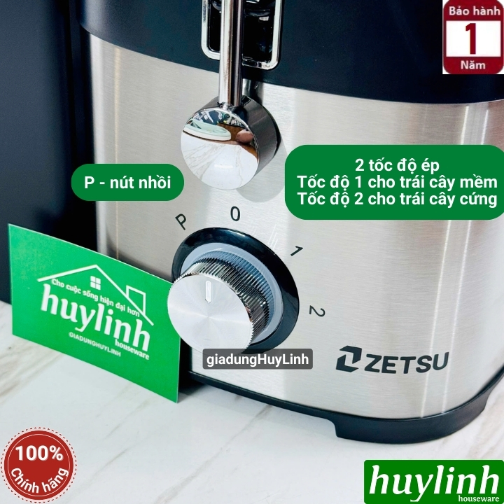 Máy ép trái cây nhanh Zetsu Z-11 - 800W 6