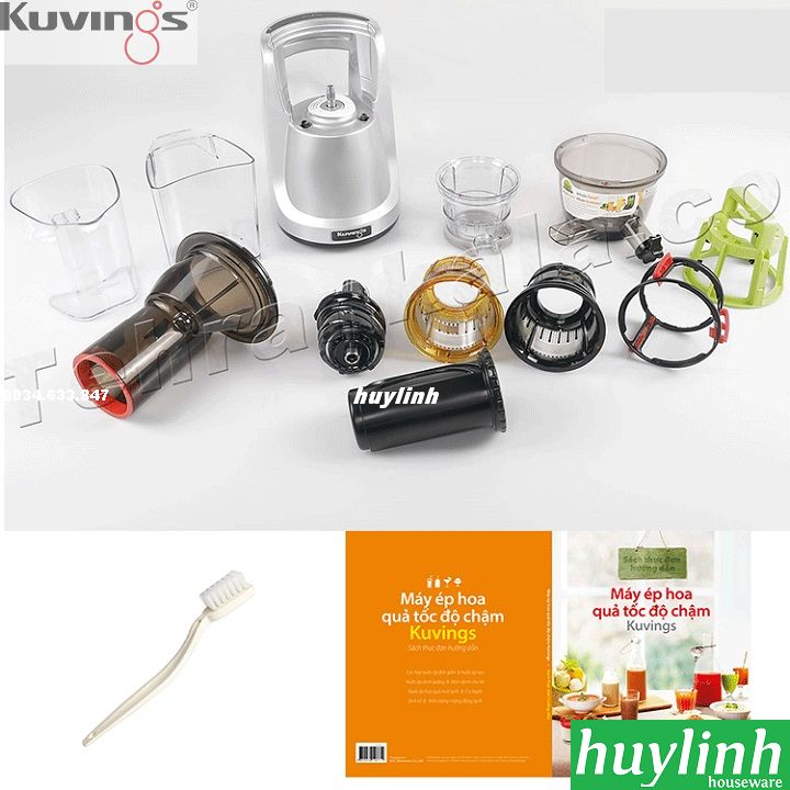 Máy ép trái cây tốc độ chậm Kuvings NS-321CBM2 - Hàn Quốc 5