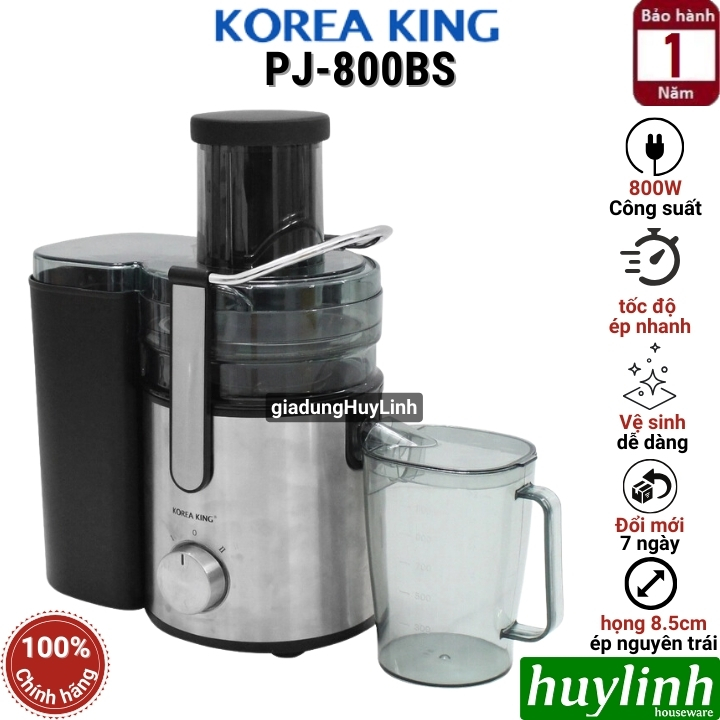 Máy ép trái cây Korea King PJ-800BS