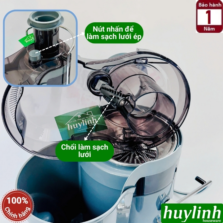 Máy ép trái cây Nhanh Ladomax HA-967 - 1180W - mẫu mới có tự động làm sạch lưới 3