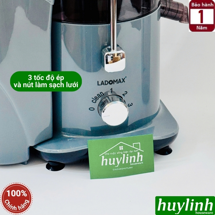 Máy ép trái cây Nhanh Ladomax HA-967 - 1180W - mẫu mới có tự động làm sạch lưới 4