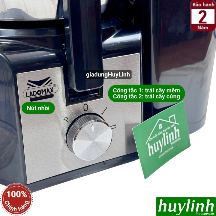 Máy ép trái cây nhanh Ladomax HA-969 - 1860W 2