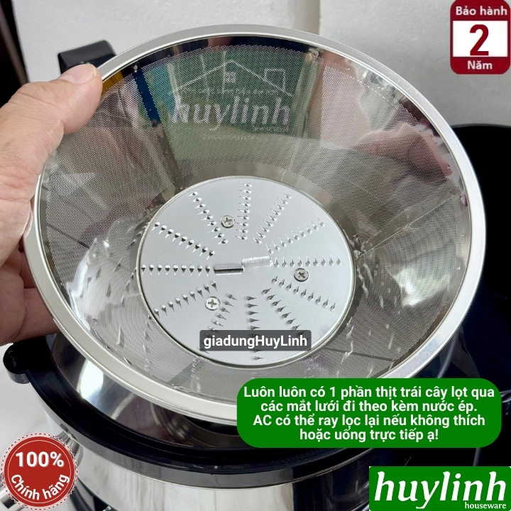 Máy ép trái cây nhanh Ladomax HA-969 - 1860W 3