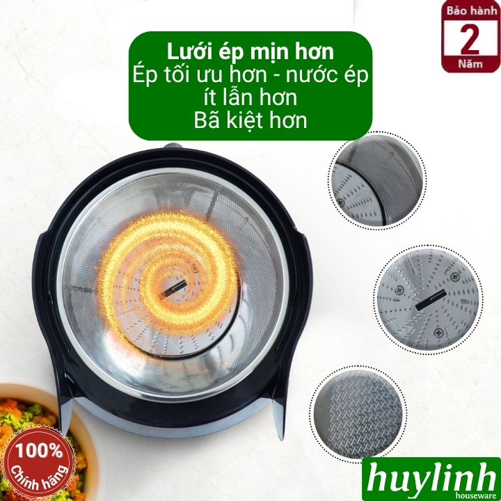 Máy ép trái cây nhanh Osako EP-612 - công suất 1000W - cải tiến có chổi vệ sinh lưới 4