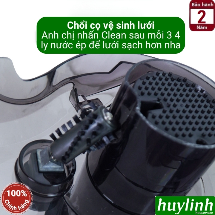 Máy ép trái cây nhanh Osako EP-612 - công suất 1000W - cải tiến có chổi vệ sinh lưới 6