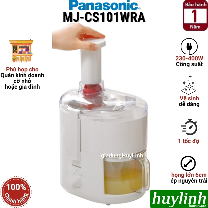 Máy ép trái cây Panasonic MJ-CS101WRA