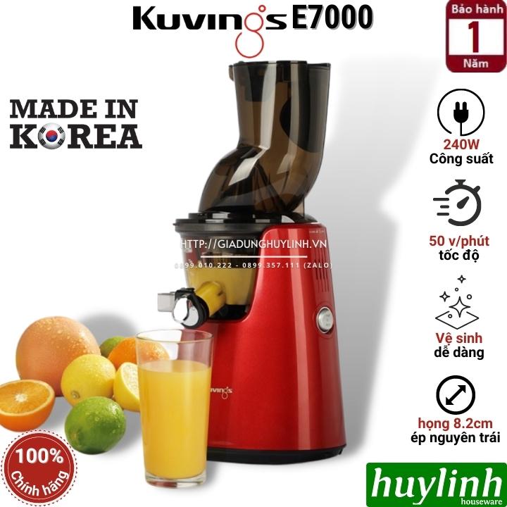 Máy ép chậm Hàn Quốc Kuvings E7000 - Sản xuất tại Hàn Quốc