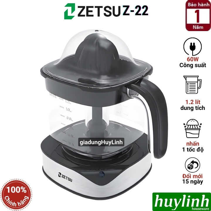 Máy vắt cam Zetsu Z-22 - 60W