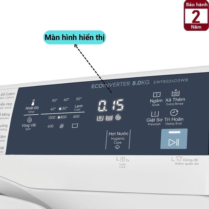 Máy giặt cửa ngang Electrolux EWF8024D3WB - 8kg - Seri UltimateCare 300 5