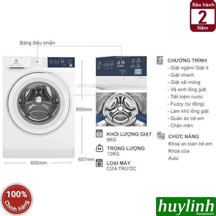 Máy giặt cửa ngang Electrolux EWF9024D3WB - 9kg - Seri UltimateCare 300 2