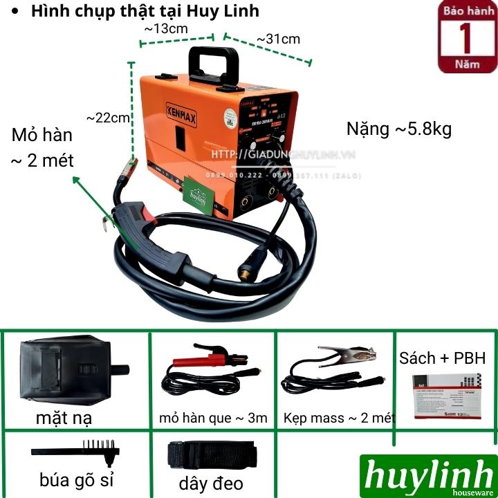 Máy hàn 3 chức năng mini Kenmax Mig 200 mini - tặng 1 cuộn dây hàn 1kg 2