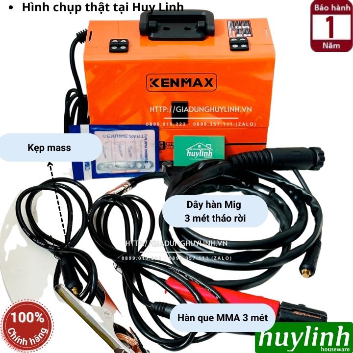 Máy hàn 3 chức năng Kenmax MIG 200 mini NEW - Tặng kèm 1 cuộn dây 1kg - Dây MIG rời 3 mét 3