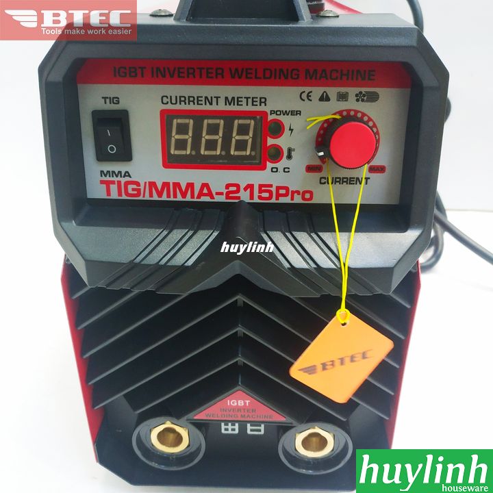 may han dien tu btec tig/mma-215 pro