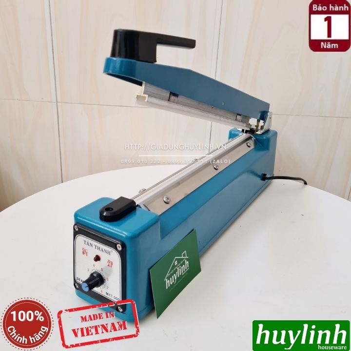 Máy hàn miệng túi, bao bì dập tay Tân Thanh M17-300 3