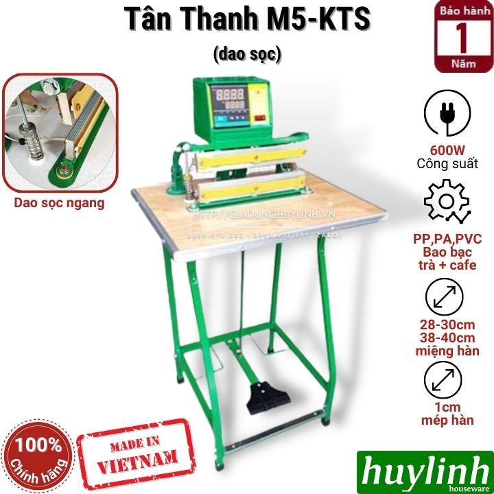 Máy hàn miệng túi Tân Thanh M5-300 và M5-400