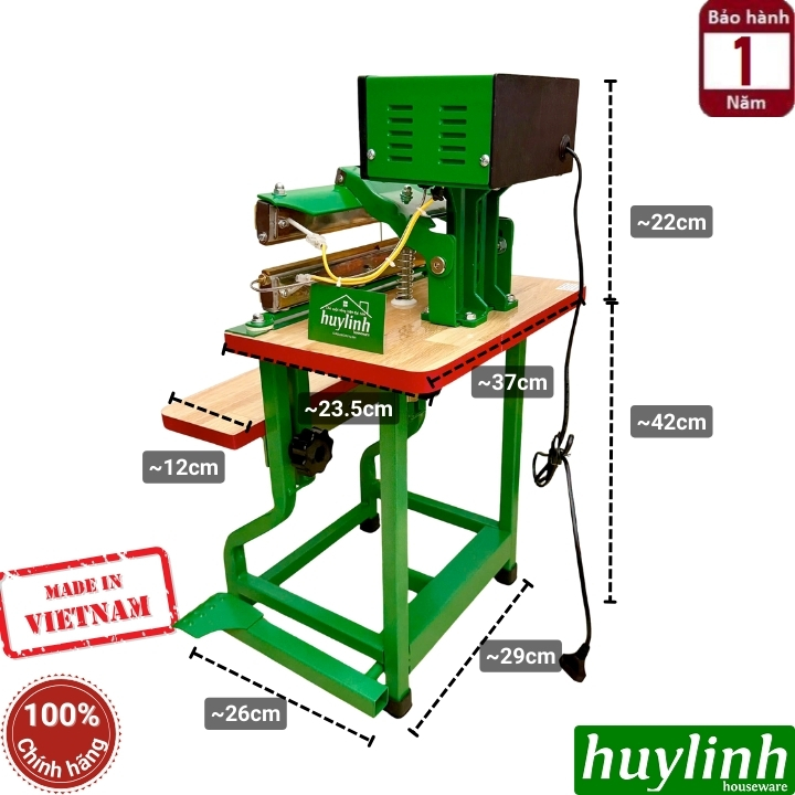 Máy hàn miệng túi Tân Thanh M5-300 3