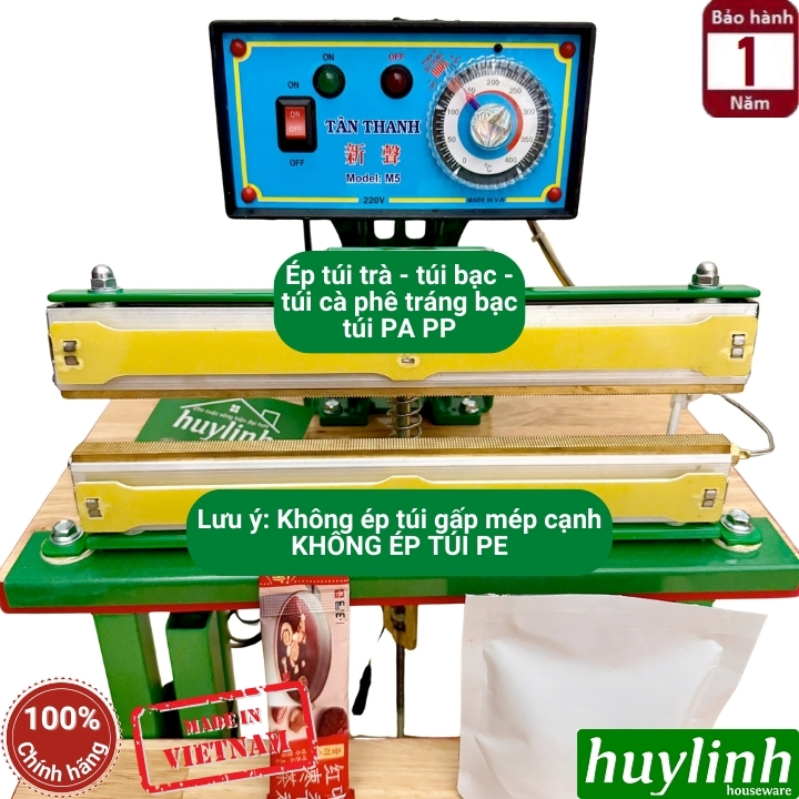 Máy hàn miệng túi Tân Thanh M5-300 7