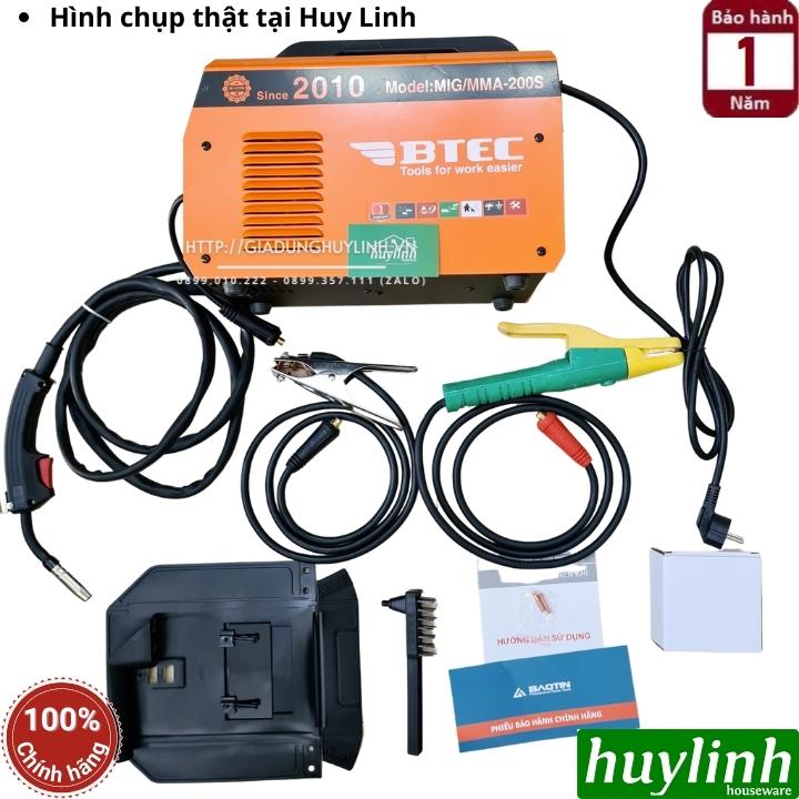 Máy hàn 3 chức năng Btec MIG/MMA-200S - Tặng 1 cuộn dây 1kg 3