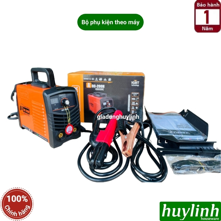 Máy hàn que điện tử mini Kenmax ARC 200N - Có màn hình 2