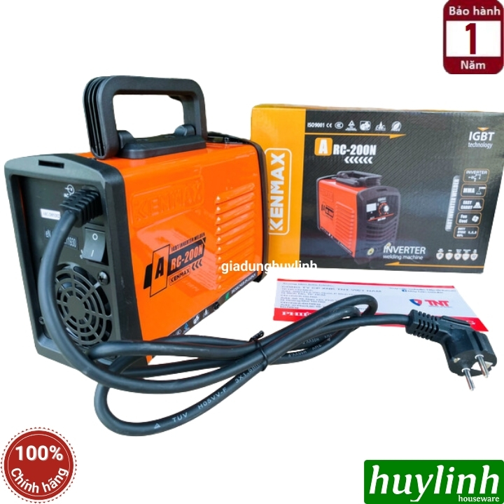 Máy hàn que điện tử mini Kenmax ARC 200N - Có màn hình 3
