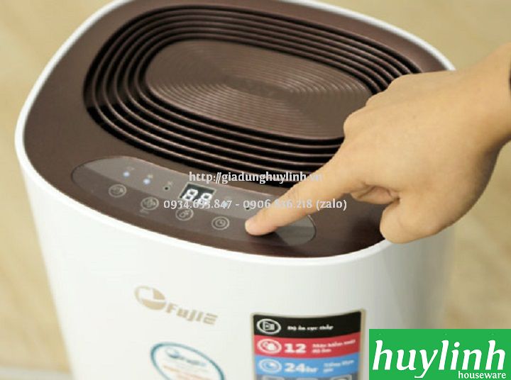 Máy hút ẩm dân dụng Fujie HM-912EC-N - 12 lít/ngày 2