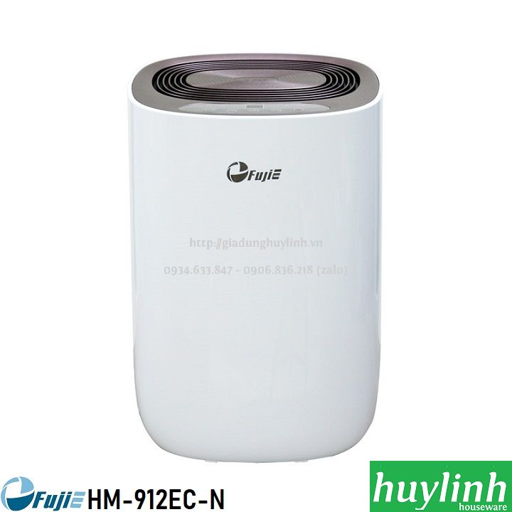 Máy hút ẩm dân dụng Fujie HM-912EC-N - 12 lít/ngày