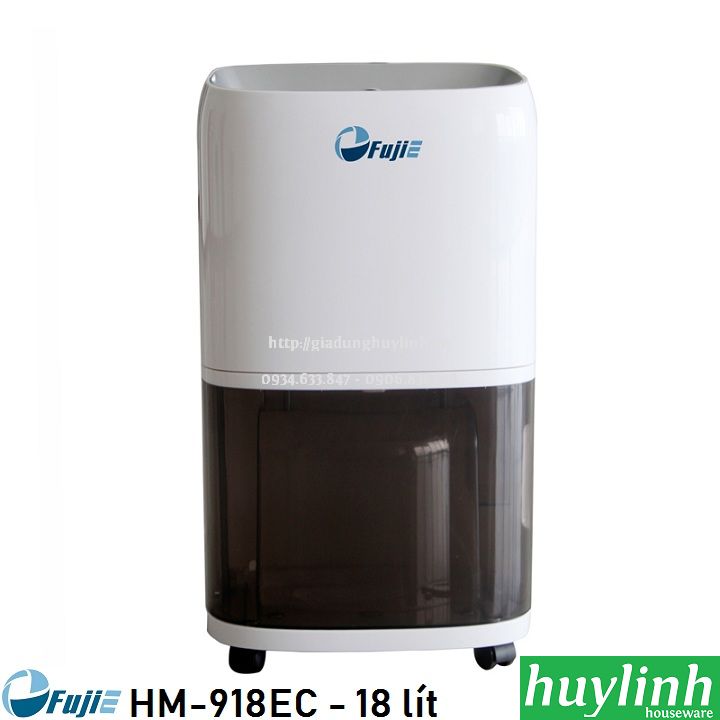 Máy hút ẩm dân dụng Fujie HM-918EC - 18 lít/ngày