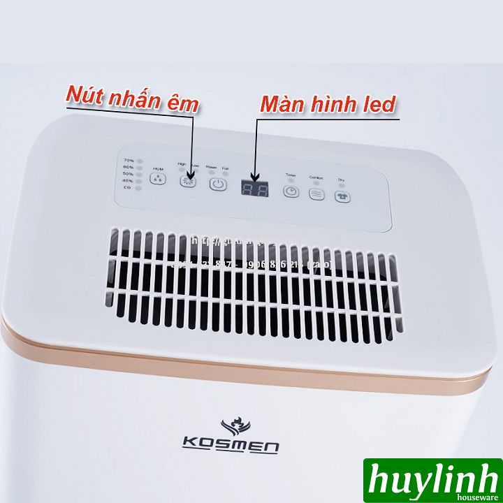 Máy hút ẩm dân dụng Kosmen KM-12N - 12 lít/ngày 4