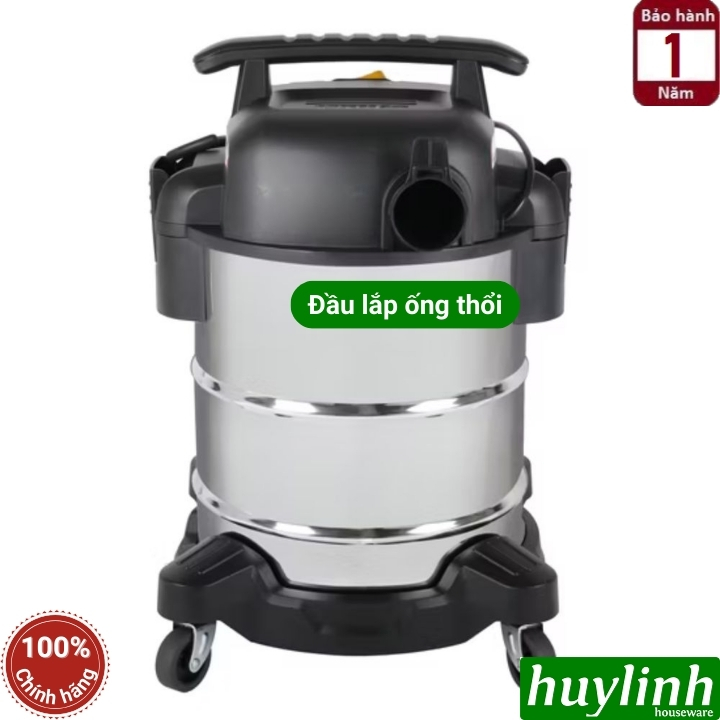 Máy hút bụi 3 chức năng Dewalt DXV25SA – 25 lít - Hút bụi khô - Ướt - Thổi bụi 3