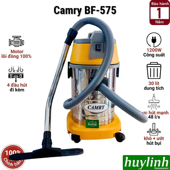 Máy hút bụi công nghiệp Camry BF575