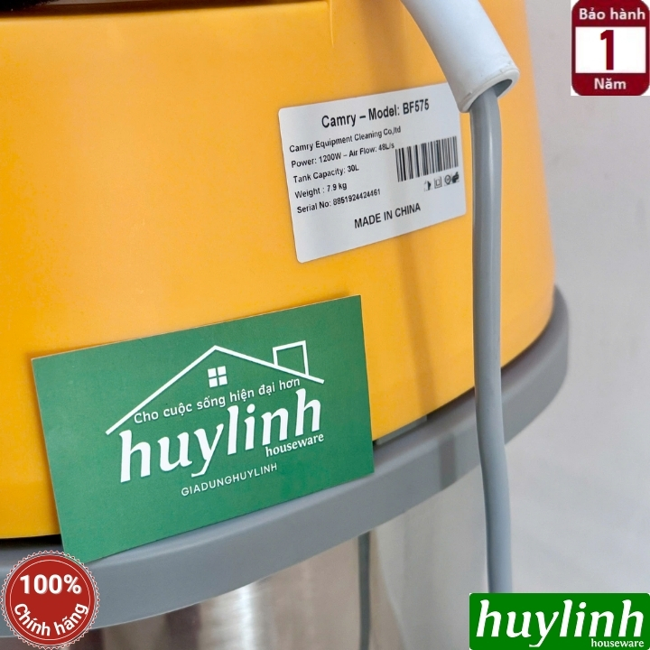 Máy hút bụi công nghiệp Camry BF575 7