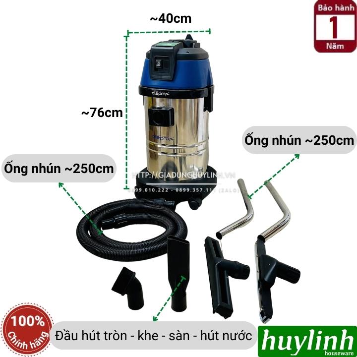 Máy hút bụi công nghiệp khô và ướt CleproX X1/40 - 30 lít 2