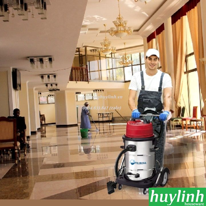 Máy hút bụi công nghiệp Fujihaia VC-3573 - 55 lít - giadunghuylinh.vn 4