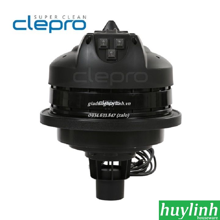 Máy hút bụi công nghiệp Clepro P3/60 - 60 lít - 3 motor 2