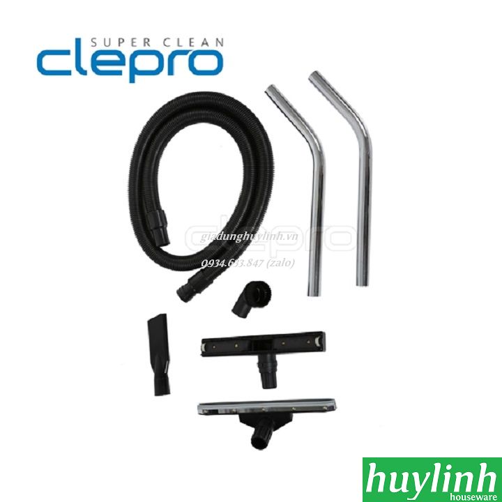 Máy hút bụi công nghiệp Clepro S3/60 - 3 motor 3