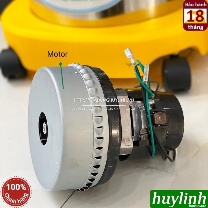 Máy hút bụi công nghiệp Khô và Ướt HiClean HC30P - 30 lít - Thùng nhựa 4