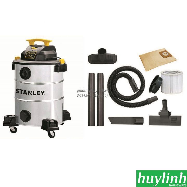 Máy hút bụi công nghiệp khô và ướt Stanley SL19156 - 38 lít - 5.5HP 2