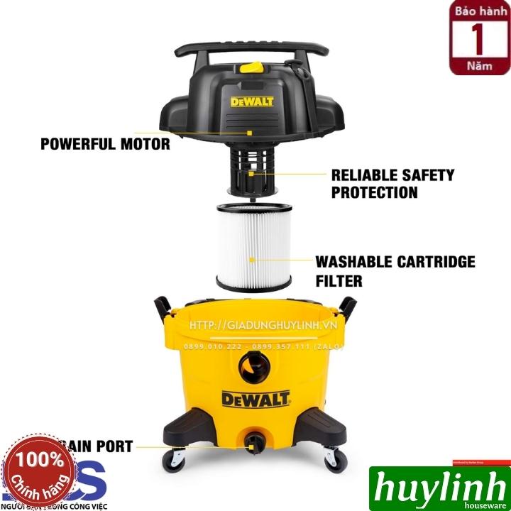 Máy hút bụi 3 chức năng Dewalt USA DXV34P 4