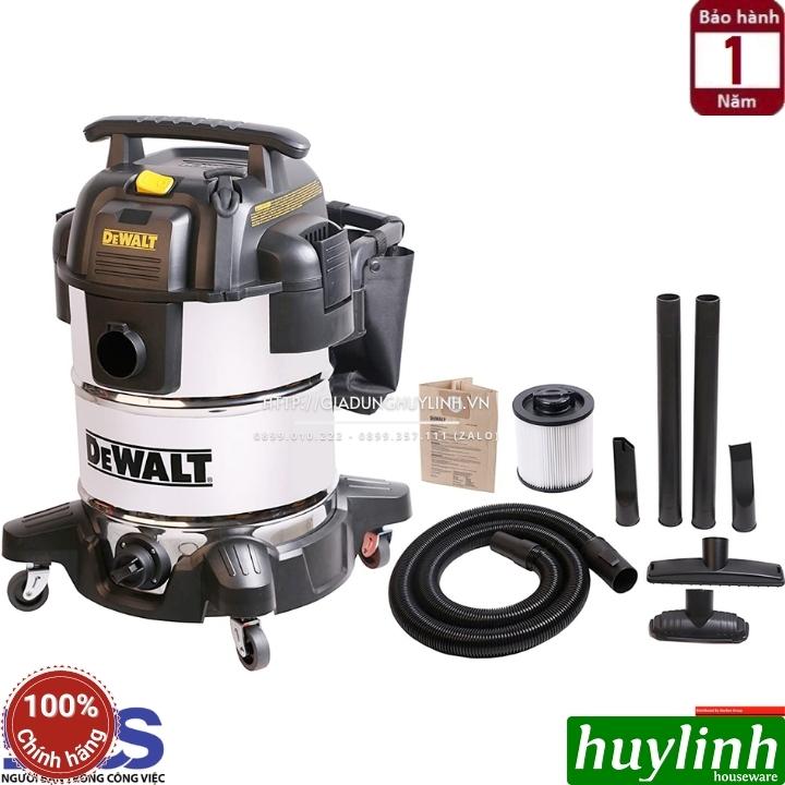 Máy hút bụi 3 chức năng Dewalt DXV38S – 38 lít - Hút bụi khô - Ướt - Thổi bụi 2