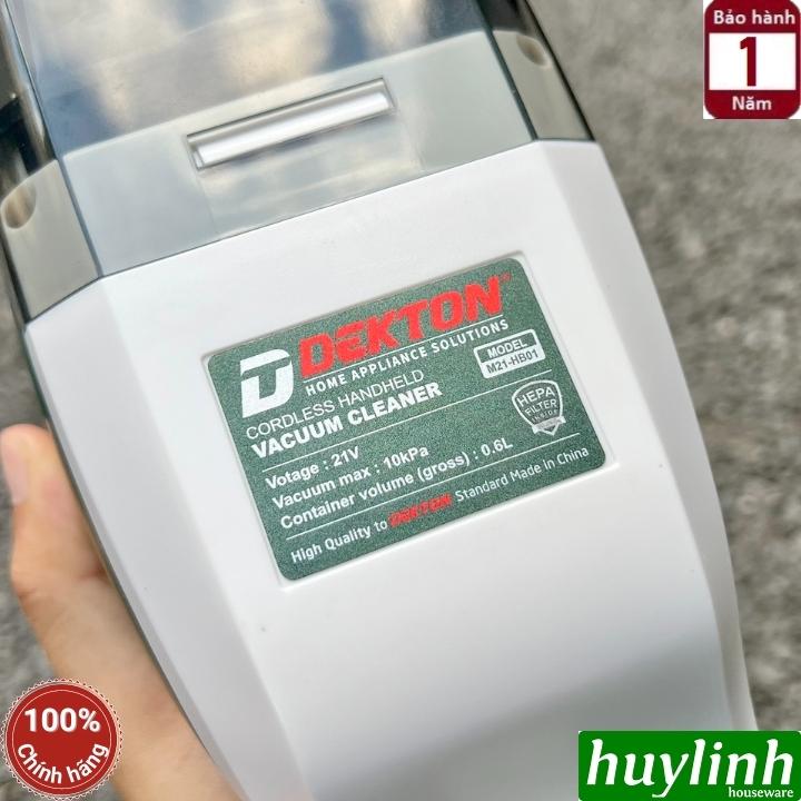 Máy hút bụi không dây dùng pin Dekton M21-HB01 2
