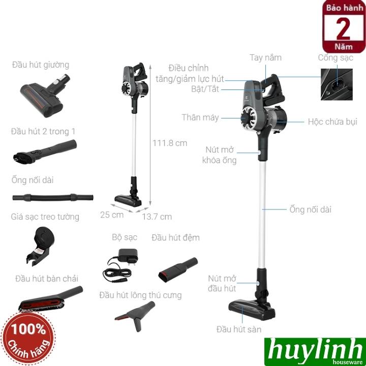 Máy hút bụi không dây dùng pin Electrolux EFP31315 - 2 trong 1 - pin 2000mAh 2