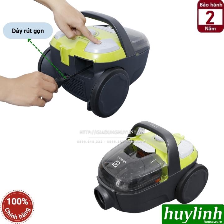 Máy hút bụi không túi Electrolux Z1231 - 1600W - Có chỉnh lực hút - Hàng chính hãng 3